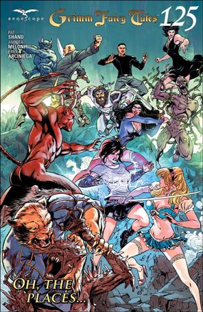 Grimm Fairy Tales (2005) issue 125-B Abhishek Malsuni Left Side Cover