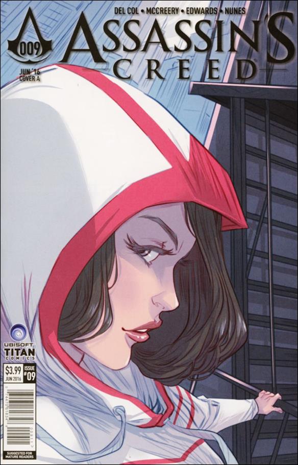 Assassin's Creed issue 9 Marguerite Sauvage Cover