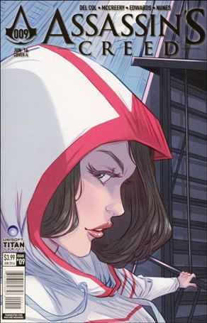 Assassin's Creed issue 9 Marguerite Sauvage Cover