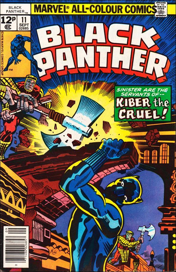 Black Panther (1977) issue 11-B UK Price Cover