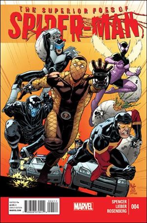 Superior Foes of Spider-Man issue 4 Paulo Siqueira Cover