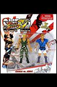 Street Fighter (2-Packs) figure 2 Guile vs Abel (Super Street Fighter IV)