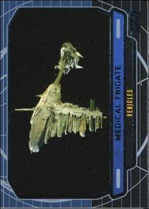 Star Wars Galactic Files (Base Set) card 285 Medical Frigate Vehicles
