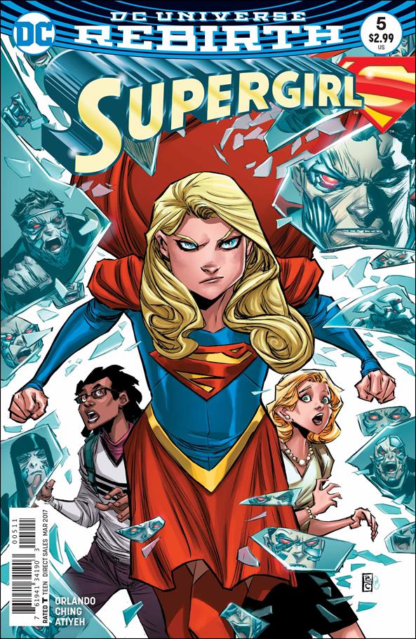 Supergirl (2016) issue 5 Brian Ching Cover