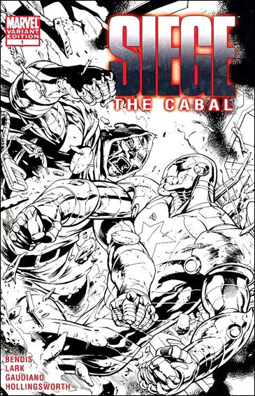 Siege: The Cabal issue 1-D Alan Davis 1:200 Sketch Cover