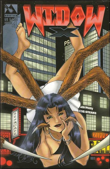 Widow X issue 4 Standard Cover