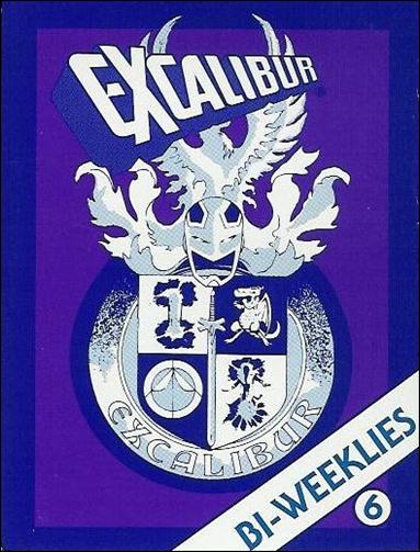 Marvel 1992 Bi-Weeklies (Promo) card 6 Excalibur