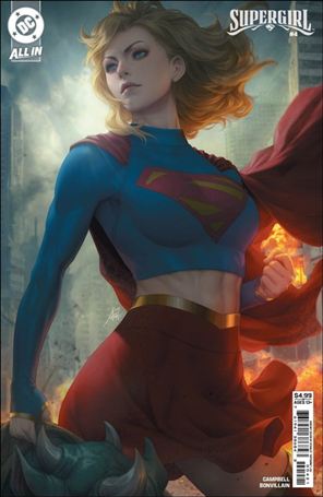 Supergirl (2025) issue 4-B Stanley 'Artgerm' Lau Cardstock Cover