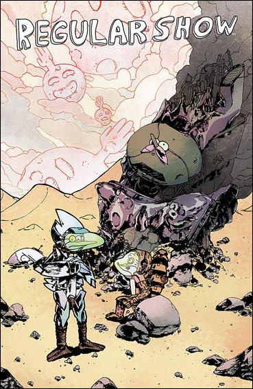 Regular Show issue 17-B Zach Hazard Cover
