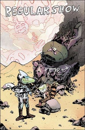 Regular Show issue 17-B Zach Hazard Cover