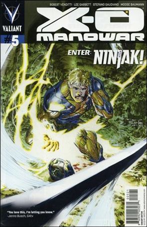 X-O Manowar (2012)  issue 5-B Philip Tan Pullbox Cover