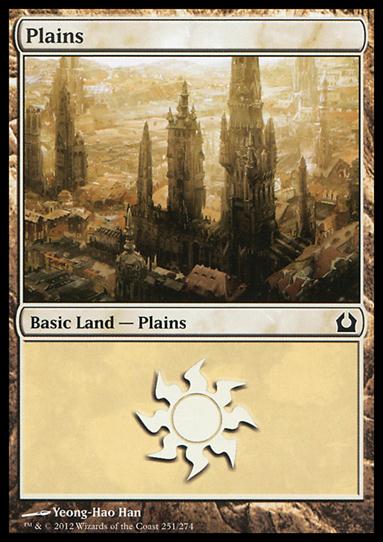 Magic the Gathering: Return to Ravnica (Base Set) card 251 Plains