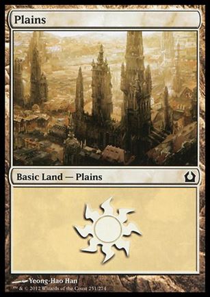 Magic the Gathering: Return to Ravnica (Base Set) card 251 Plains