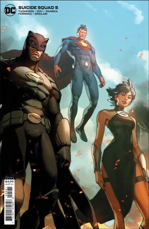 Suicide Squad (2021) issue 5-B Gerald Parel Cardstock Cover