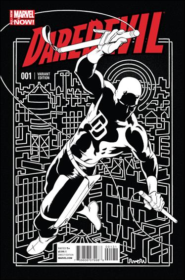 Daredevil (2014) issue 1-B Paolo Rivera 1:50 Cover