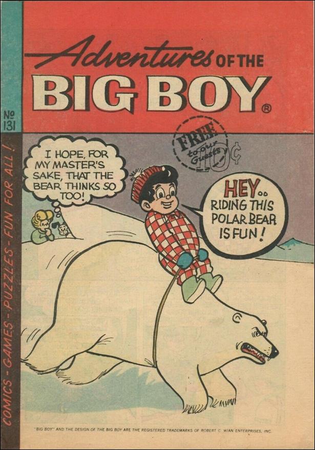 Adventures of the Big Boy issue 131-B West Coast Cover