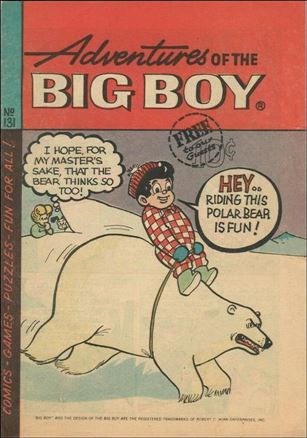 Adventures of the Big Boy issue 131-B West Coast Cover