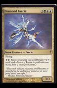 Magic the Gathering: Coldsnap (Base Set) card 128 Diamond Faerie