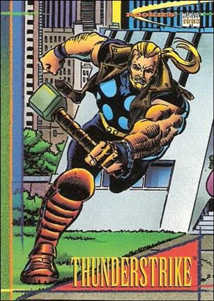Marvel Universe: Series 4 (Base Set) card 94 Thunderstrike