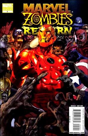 Marvel Zombies Return issue 2-B Arthur Suydam Cover (2nd Printing)