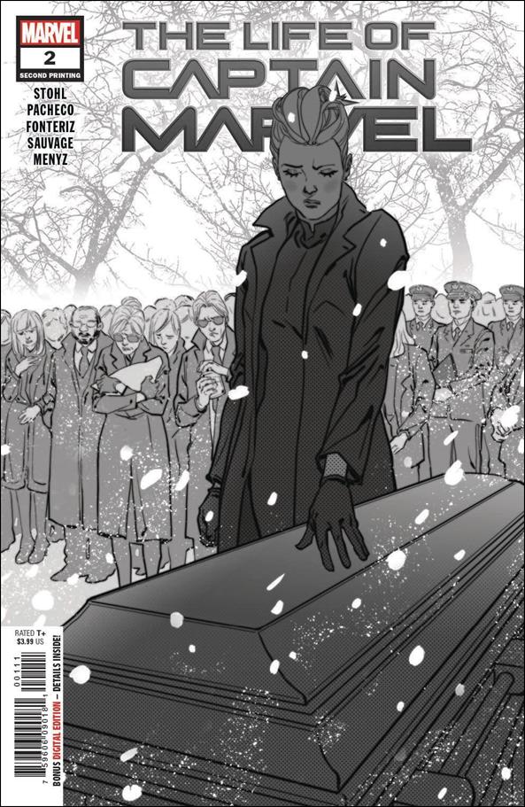 Life of Captain Marvel (2018) issue 2-E Marguerite Sauvage Cover (2nd Printing)