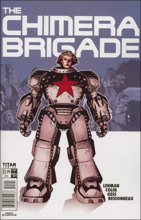 Chimera Brigade issue 1-D Max Bertolini Cover