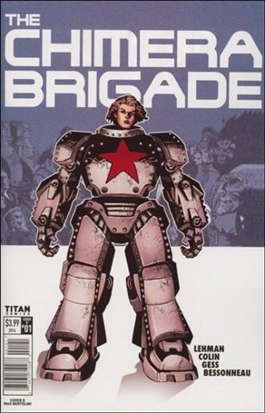 Chimera Brigade issue 1-D Max Bertolini Cover