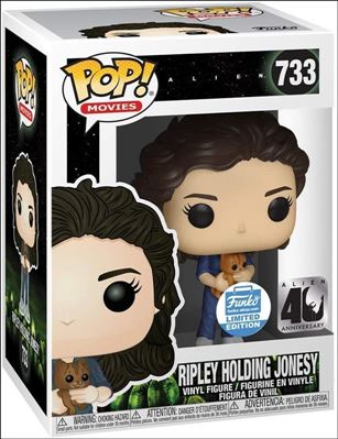 POP! Movies figure 733 Ripley Holding Jonesy Funko Shop Exclusive