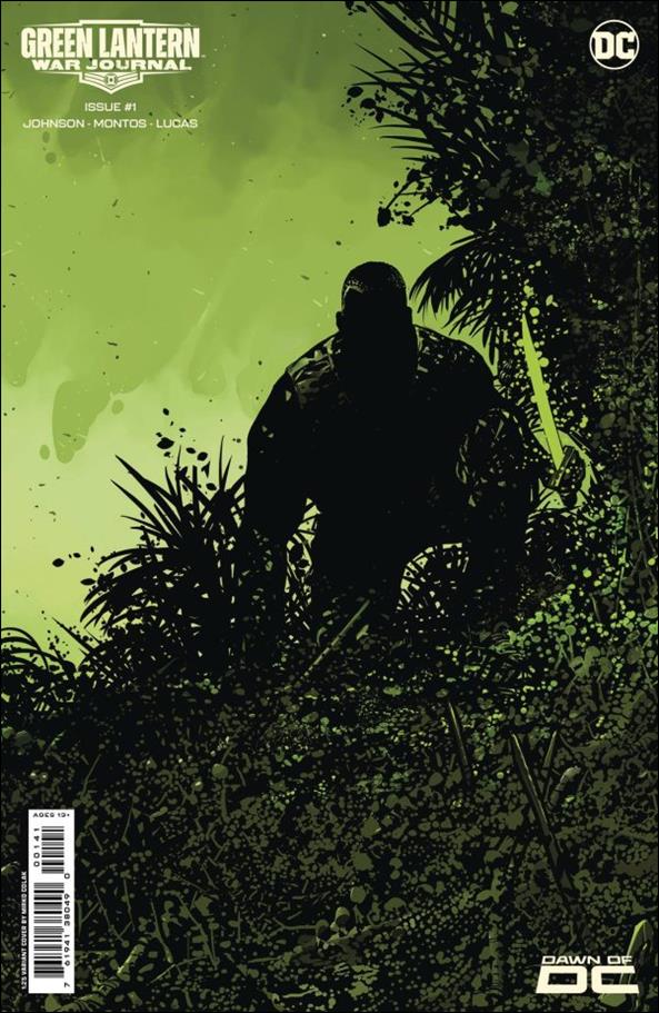 Green Lantern: War Journal issue 1-F Mirko Colak 1:25 Cardstock Cover