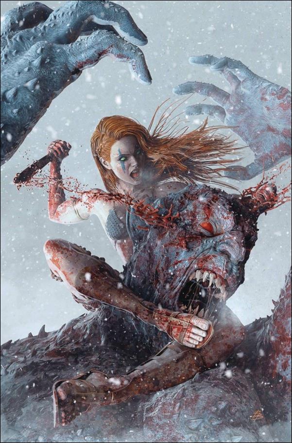 Red Sonja (2023) issue 16-J Björn Barends Virgin 1:15 Cardstock Cover