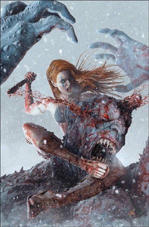 Red Sonja (2023) issue 16-J Björn Barends Virgin 1:15 Cardstock Cover
