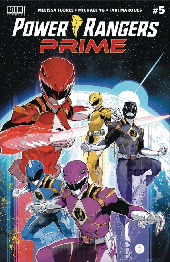 Power Rangers Prime issue 5 Dan Mora Cover