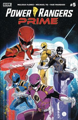 Power Rangers Prime issue 5 Dan Mora Cover