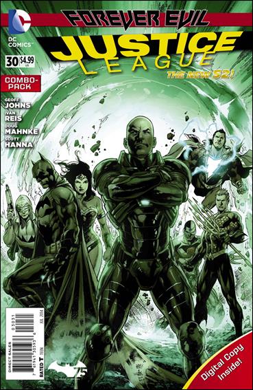 Justice League (2011) issue 30-B Polybagged Ivan Reis Cover Combo Pack