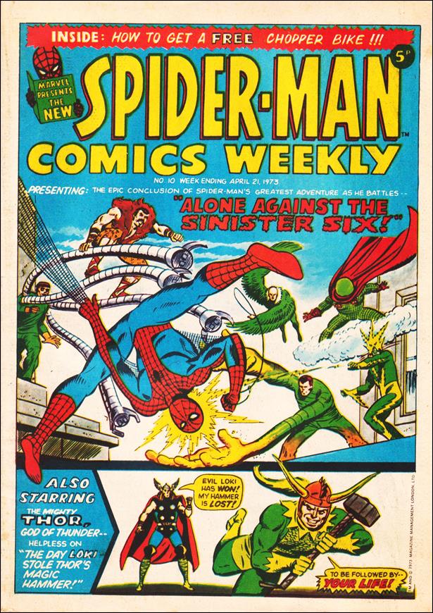 Spider-Man: Comics Weekly (UK) issue 10