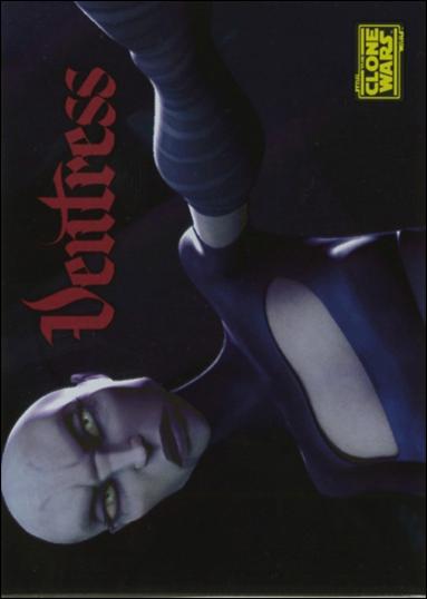 Star Wars: The Clone Wars (Foil Card Subset) card 10 Ventress