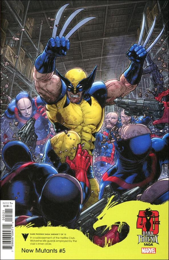 New Mutants (2020) issue 5-B Juan Jose Ryp Dark Phoenix 40th Anniversary Cover