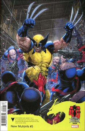 New Mutants (2020) issue 5-B Juan Jose Ryp Dark Phoenix 40th Anniversary Cover