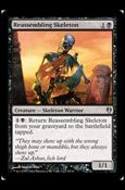 Magic the Gathering: Duel Decks: Izzet vs. Golgari (Base Set) card 50 Reassembling Skeleton