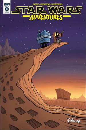 Star Wars Adventures (2017) issue 8-C Otis Frampton 1:10 Cover