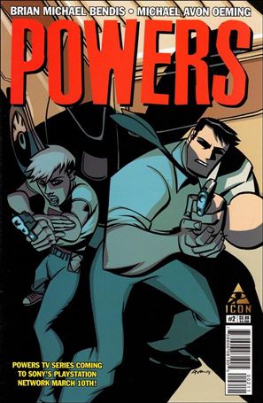 Powers (2015) issue 2 Michael Avon Oeming Cover