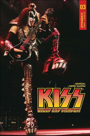 Kiss: Blood and Stardust issue 3-D Photo Subscription Cover