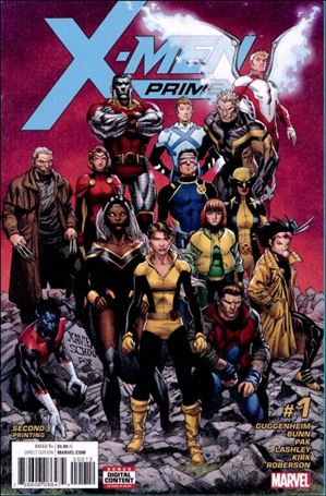 X-Men Prime (2017) issue 1-J  Ardian Syaf Blue Title Cover (Second Print)