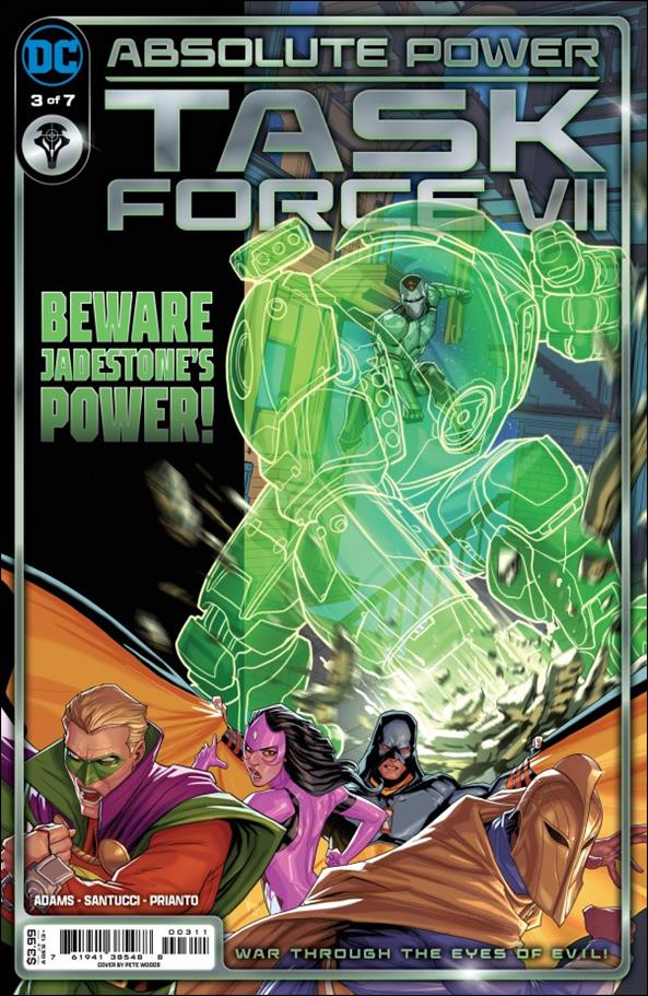 Absolute Power: Task Force VII issue 3 Pete Woods Cover
