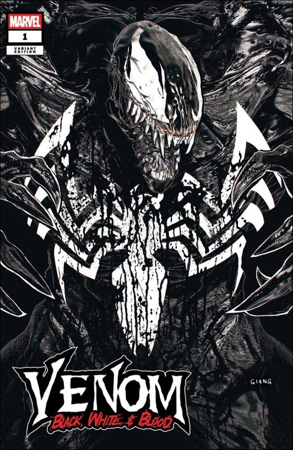 Venom: Black, White & Blood issue 1-G Retailer Exclusive John Giang Trade Dress Cover