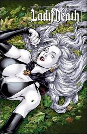 Lady Death (2010) issue 7-B Wraparound Cover