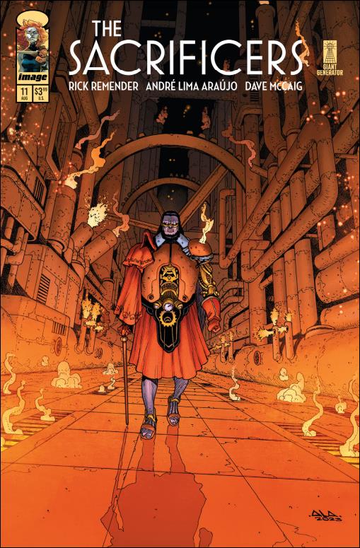 Sacrificers issue 11 André Lima Araújo Cover