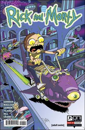 Rick and Morty (2015) issue 7-B James Callahan Cover