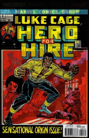 Luke Cage issue 166-B Dave Johnson Lenticular Homage Cover