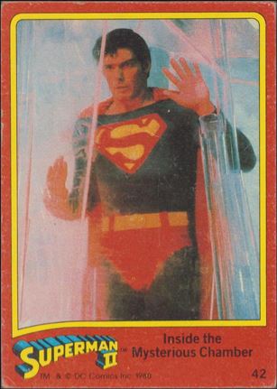 Superman II (Movie) (Base Set) card 42 Inside the Mysterious Chamber